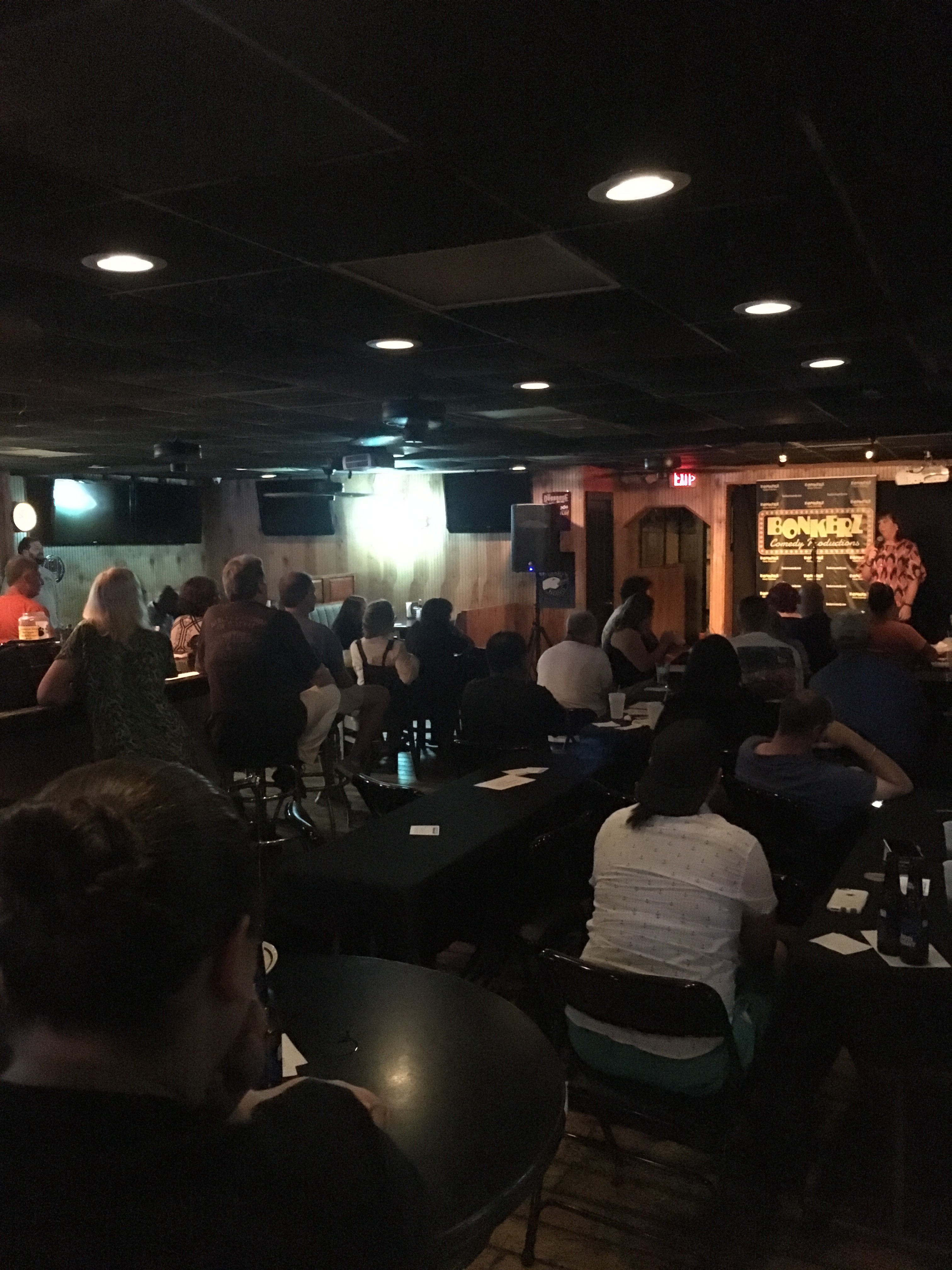 Bonkerz Comedy Club Fayetteville Nc Comedy Walls